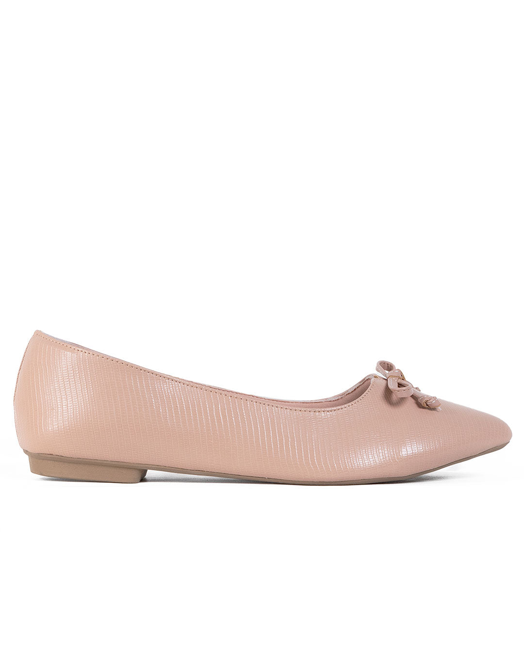 Sapatilha Feminina Lizard Antique e Napa Antique