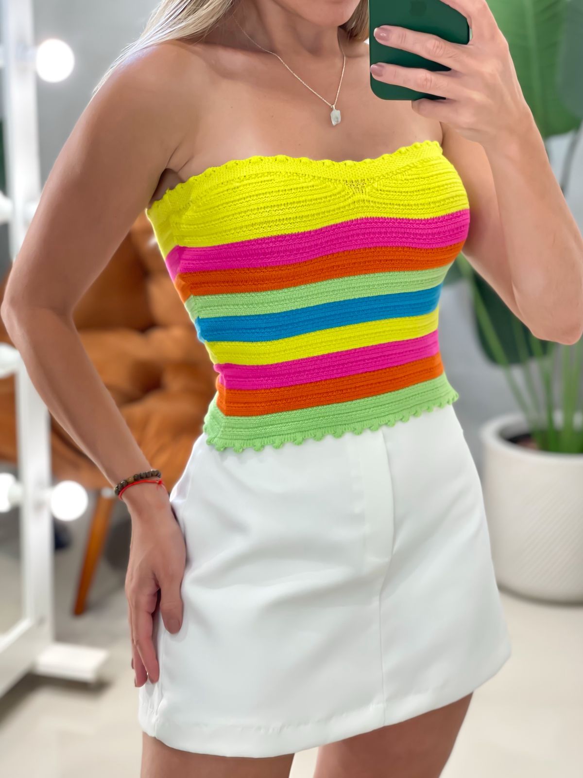 Cropped Virginia em Tricô Modal