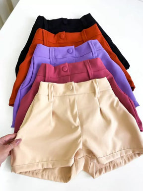 Short Feminino em Alfaiataria Malu