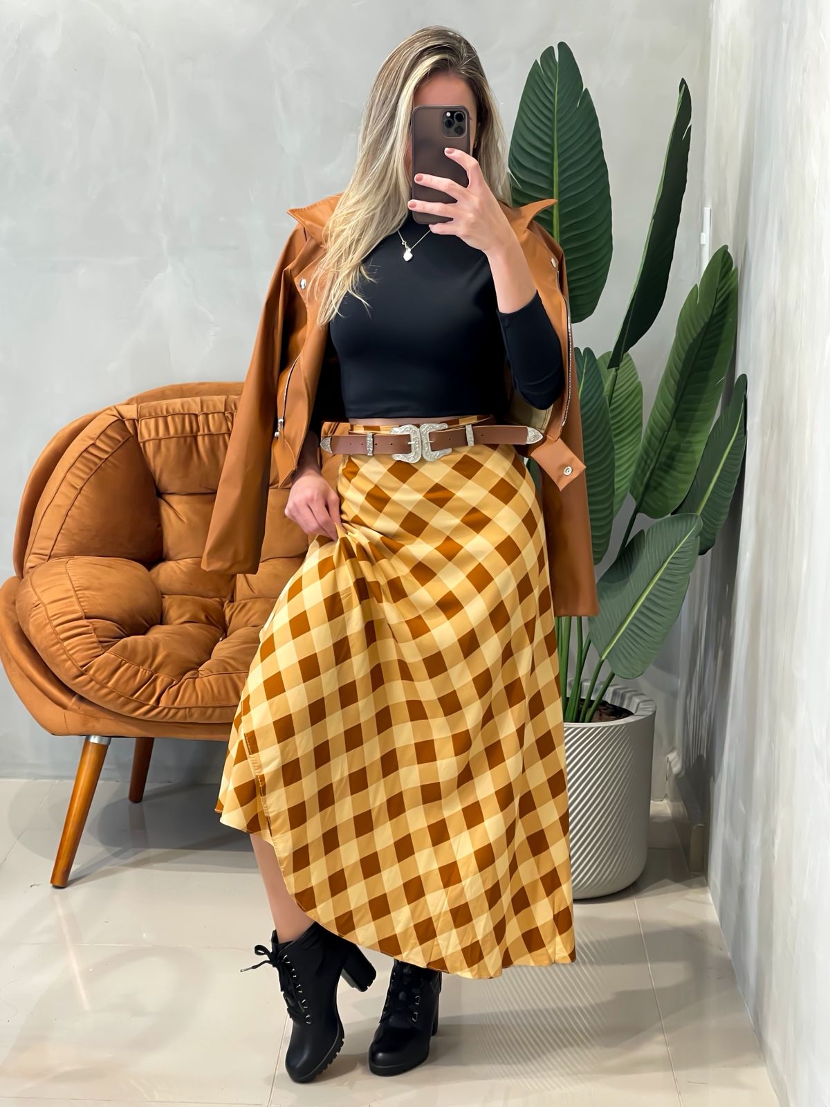 Saia Envelope Xadrez