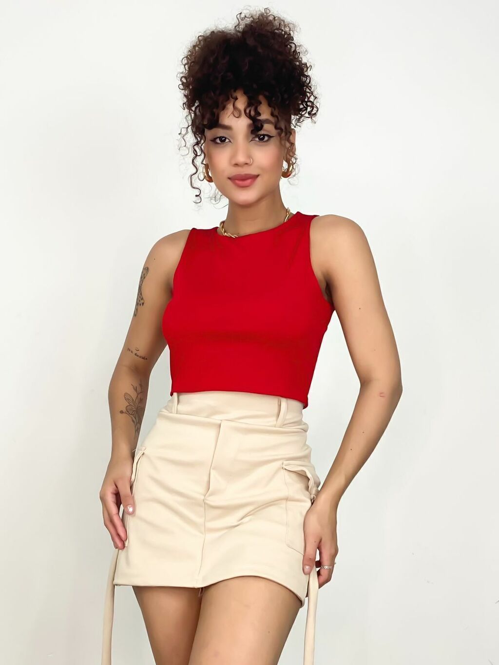 Cropped Feminino em Ribana Zara