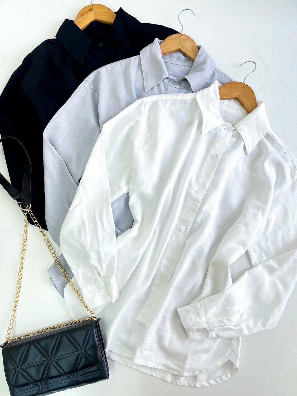 Camisa Manga Longa em Viscolinho