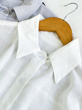 Camisa Manga Longa em Viscolinho