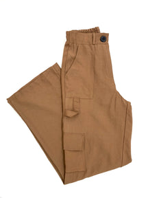 Calça Cargo em Alfaiataria Marrant com Elastano Verena