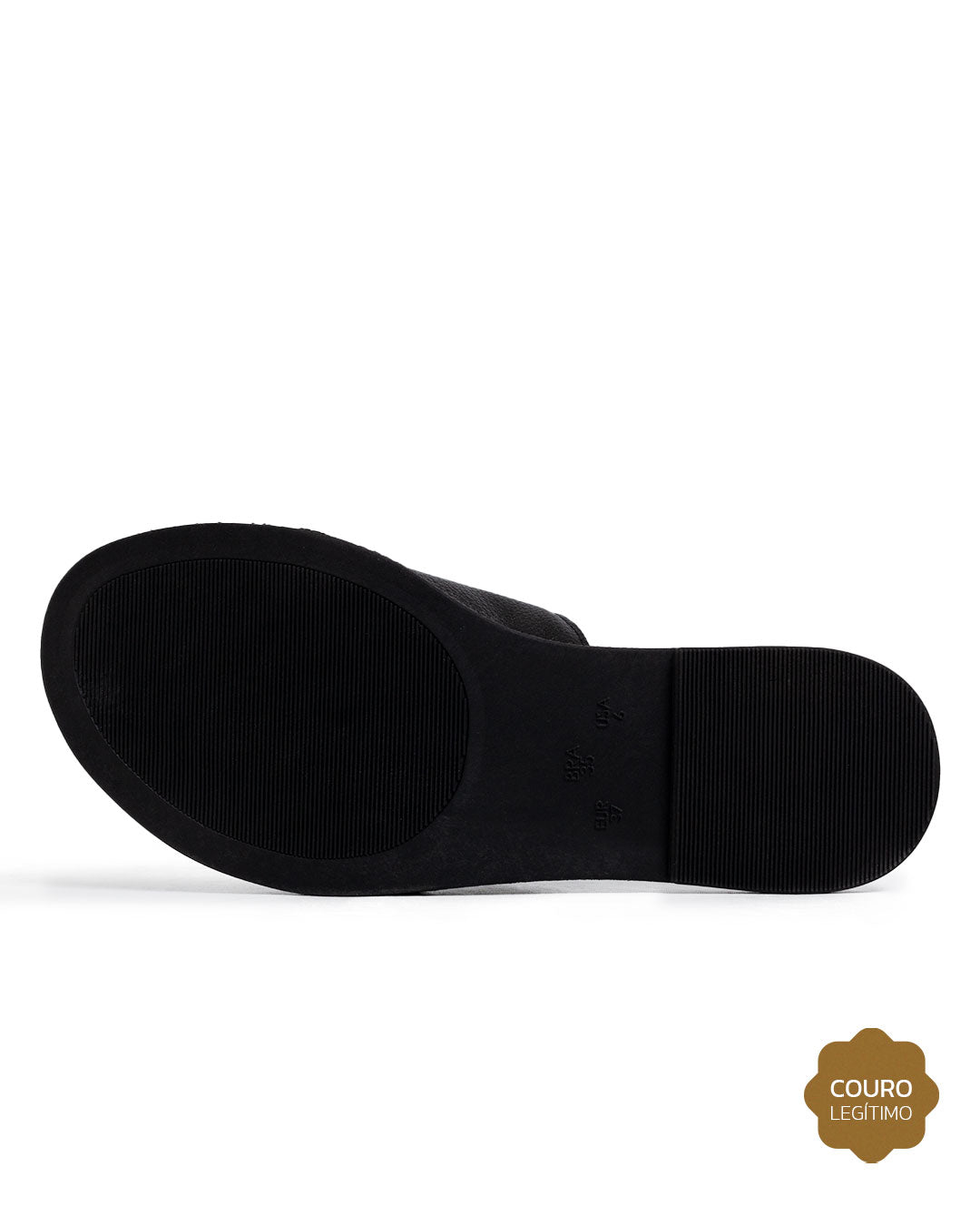 Sandália Rasteira Feminina Floater Preto