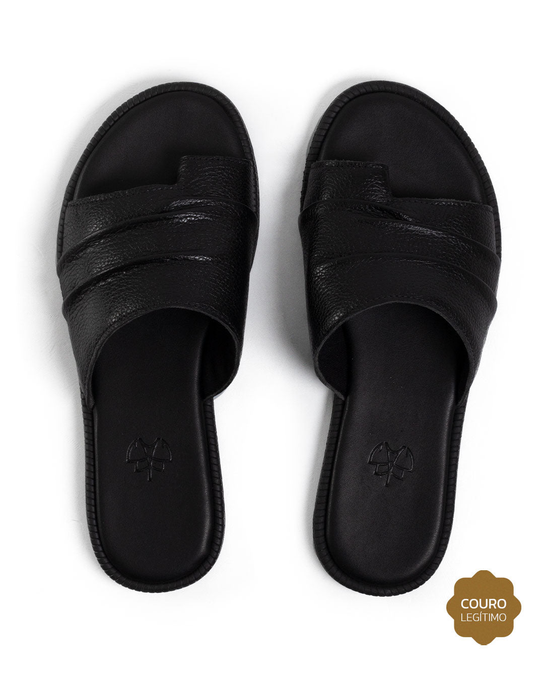 Sandália Rasteira Feminina Floater Preto