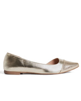 Sapatilha Feminina em Verniz Dourado