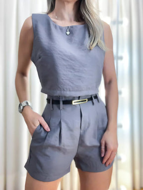 Short Feminino em Alfaiataria Marant Amalia